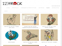 Screenshot des Blogs 1234rock