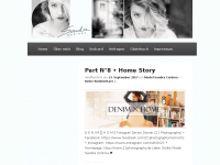 Screenshot des Blogs Sandra Corinna Modelblog