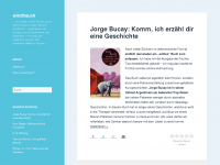 Screenshot des Blogs windhauch
