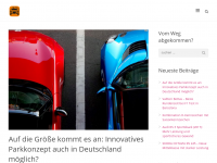 Screenshot des Blogs meinautowaschen.com