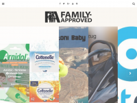 Screenshot des Blogs Family-Approved