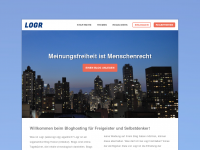 Screenshot des Blogs Nachtträumer