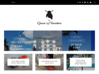 Screenshot des Blogs Queen of Vacation