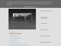 Screenshot des Blogs Six Sigma Friends