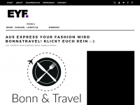 Screenshot des Blogs Bonn&Travel