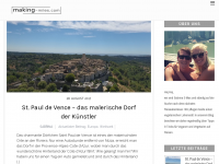 Screenshot des Blogs making-miles.com