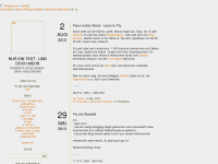 Screenshot des Blogs Nur ein Test – und doch mehr