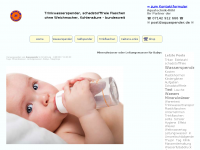 Screenshot des Blogs Wasser-Blog