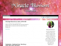 Screenshot des Blogs Miracle Blossom