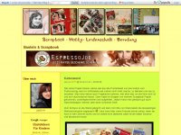 Screenshot des Blogs Erinnerungen lebendig halten