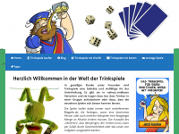Screenshot des Blogs Party-Trink-Spiele
