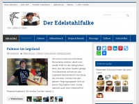 Screenshot des Blogs Der Edelstahlfalke