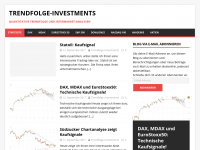 Screenshot des Blogs Trendfolge-Investments