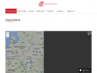 Screenshot des Blogs Flugverfolgung