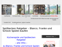 Screenshot des Blogs Der Küchenprofi