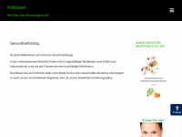 Screenshot des Blogs DiätDirekt – Gesundheitsblog rund ums Thema Ernährung