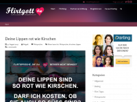 Screenshot des Blogs Flirtgott.com