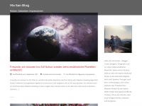 Screenshot des Blogs ma san blog
