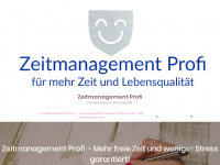 Screenshot des Blogs Zeitmanagament Profi