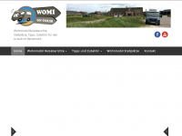 Screenshot des Blogs Womi on Tour