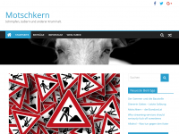 Screenshot des Blogs motschkern.at