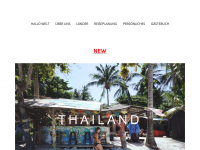 Screenshot des Blogs zweidiereisen