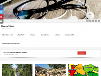 Screenshot des Blogs Lifestyle50plus – was uns bewegt