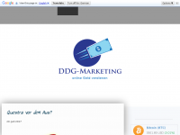 Screenshot des Blogs ddg-marketing – erfolgreich im Internet
