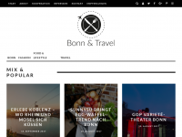 Screenshot des Blogs Bonn&Travel
