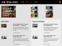 Screenshot des Blogs We love Russia