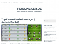 Screenshot des Blogs Pixelpicker.de