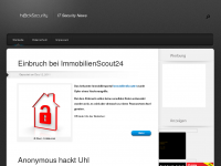 Screenshot des Blogs hacksecurity