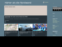 Screenshot des Blogs Härter als die Nordwand
