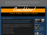 Screenshot des Blogs Couchkino!
