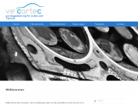 Screenshot des Blogs vecartec