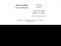 Screenshot des Blogs Werner Elflein | Mein Weintagebuch