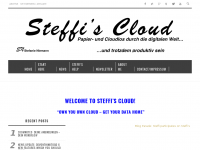 Screenshot des Blogs Steffi’s Cloud