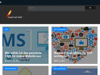 Screenshot des Blogs blackhatwelt.com – SEO-blog #1