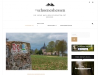 Screenshot des Blogs #schoeneshessen – Auf der Suche nach dem schönsten Ort Hessens