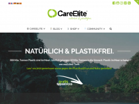 Screenshot des Blogs Plastikfrei leben