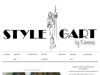 Screenshot des Blogs Stylegart by Ramona
