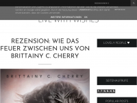 Screenshot des Blogs Livewithwishes