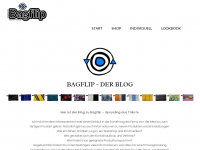 Screenshot des Blogs Bagflip
