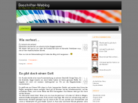 Screenshot des Blogs Beschrifter-Weblog