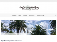 Screenshot des Blogs Eintausendmeilen