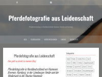 Screenshot des Blogs equinephotography.de