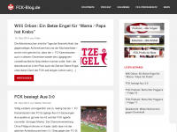 Screenshot des Blogs lauternfan.de