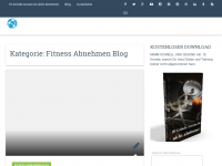 Screenshot des Blogs fitness-abnehmen