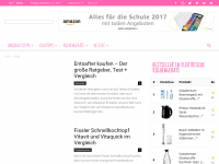 Screenshot des Blogs Haushaltsgötter