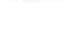 Screenshot des Blogs Ein Rentner und drei Kameras
